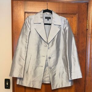 Silver Blazer Jacket